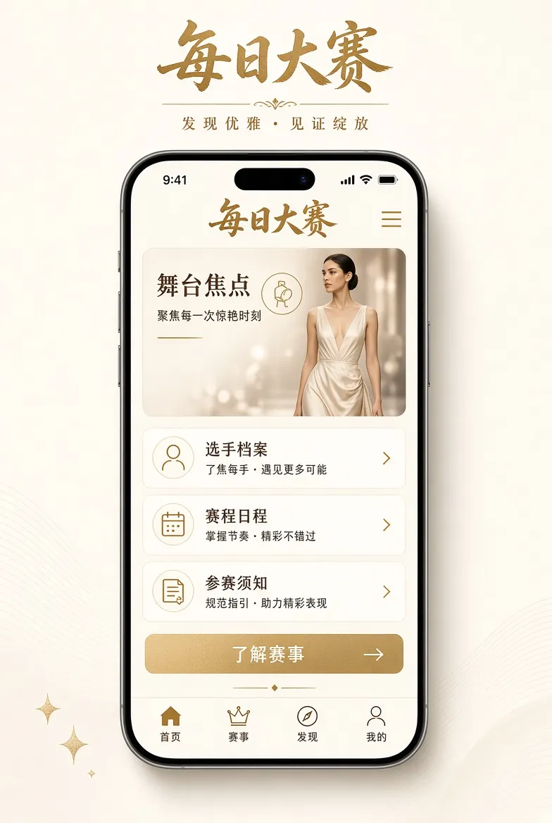 每日大赛移动端主题视觉