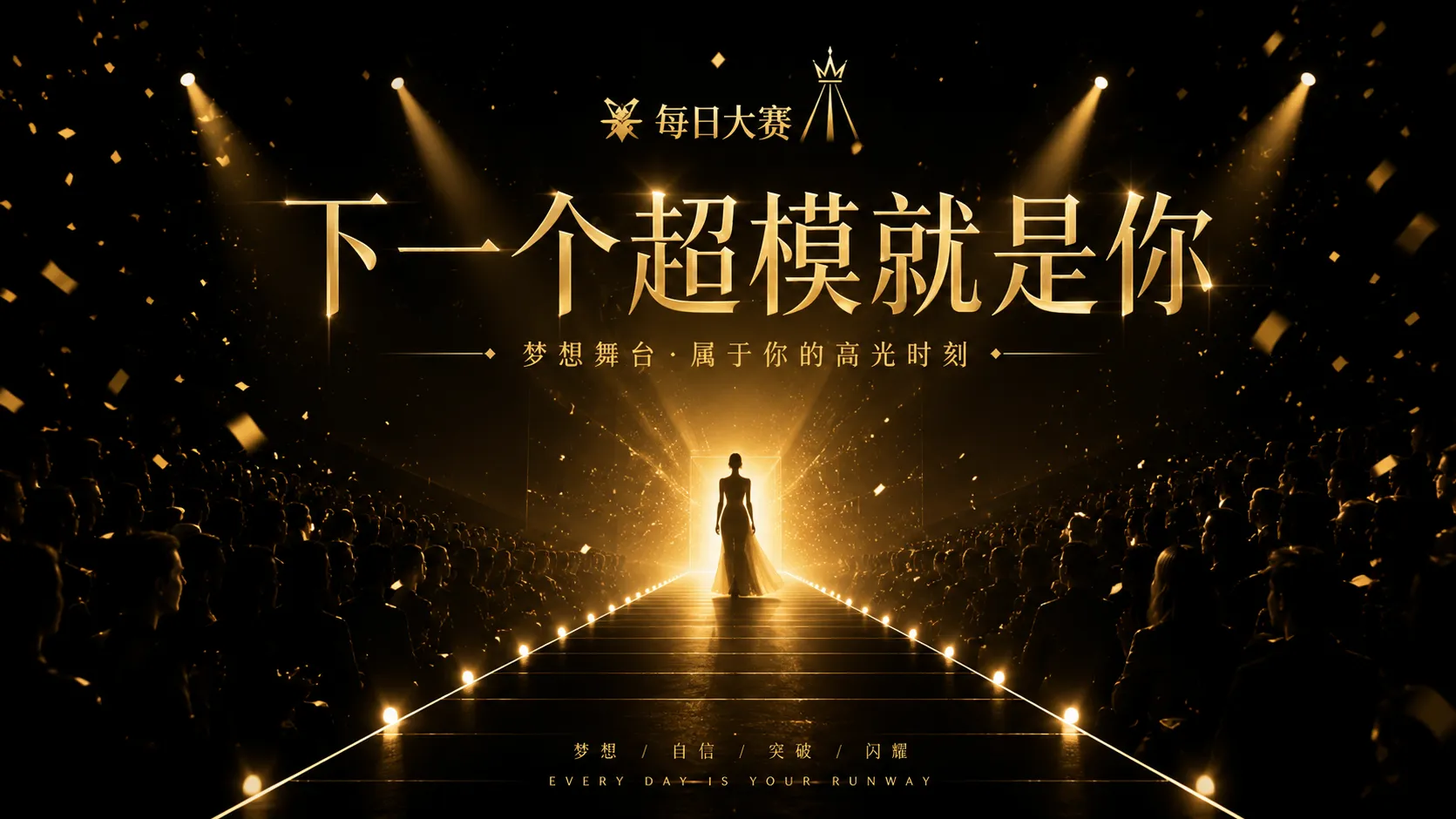 每日大赛舞台主题横幅